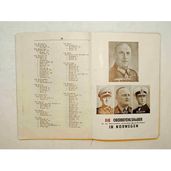 Jahrbuch Für Den Deutschen Soldaten a Norwegen 1942. Espenlaub militaria