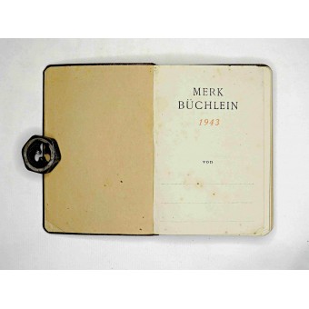 Merk-Büchlein Taschenkalender 1943. Espenlaub militaria