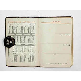 Merk-Büchlein Taschenkalender 1943. Espenlaub militaria