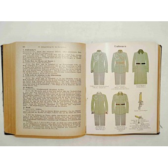Calendario tascabile Oertzenscher per gli ufficiali della Wehrmacht. Espenlaub militaria