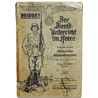 Servicehandbok för Wehrmachts gevärsenheter.. Espenlaub militaria