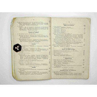Service manual for the rifle units of the Wehrmacht.. Espenlaub militaria