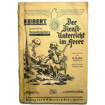 Райберт-Наставление по службе, для солдат- связистов Вермахта. Espenlaub militaria