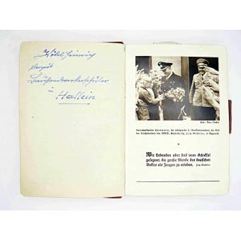 Vuosikirjakalenteri kansallissosialistisen opettajien liiton jäsenille 1941. Espenlaub militaria