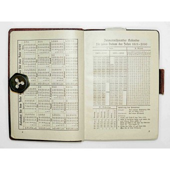 Yearbook-kalender voor leden van de nationale socialistische Unie van leraren 1941. Espenlaub militaria