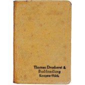 Saksalaisen sotilaan käyttämä päiväkirja vuodelta 1941