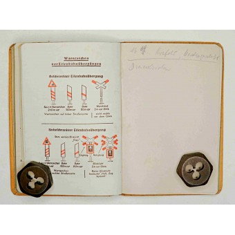 1941 Saksan sotilaan käyttämä päiväkirja. Espenlaub militaria