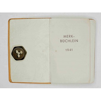 Journal 1941 utilisé par le soldat allemand. Espenlaub militaria