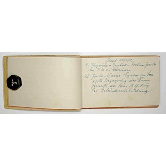 Diary of a german soldier, filled in Soviet photo album. Espenlaub militaria