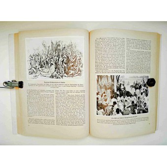 Engeland: het land van de rovers - 1941. Propaganda-album met gekleurde afbeeldingen. Espenlaub militaria