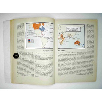 Inghilterra: i ladri Land- 1941. Propaganda album con immagini a colori. Espenlaub militaria