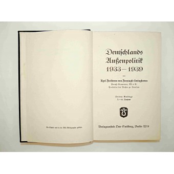 German politics 1933-39. Espenlaub militaria