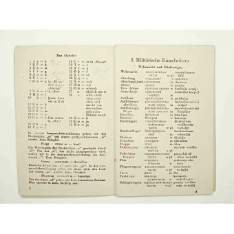 Pocket Woordenboek voor Wehrmacht. Russisch-Duits. Espenlaub militaria