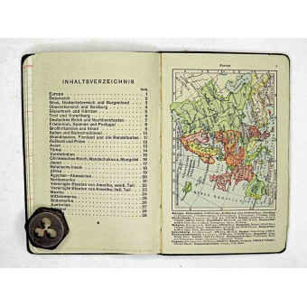 Taschen-Vormerk-Kalender 1938. Espenlaub militaria