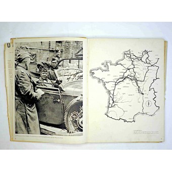 Damals-álbum para fotografías de SS Totenkopf en combate. 1942. Espenlaub militaria