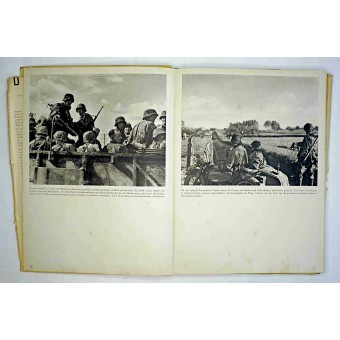 DAMALS-PhotoAlbum van SS-TOTENKOPF in Combat. 1942. Espenlaub militaria