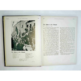 Der Erzieher im Donauland, Inhalingsverzegeichnis des Jahrgangen 1939 (Heft 1-17). Espenlaub militaria