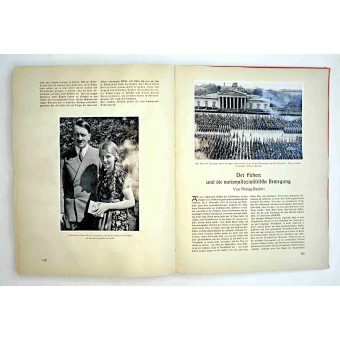 Фотоальбом о деятельности и жизни лидера 3-го Рейха, Адольфа Гитлера 1936. Espenlaub militaria