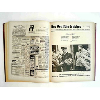 Educador Reichzeitung des NSLB- El alemán. Espenlaub militaria