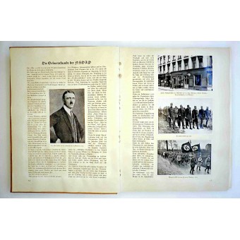 El álbum de fotos sobre la Historia del NSDAP y Hitler es poder- 1933. Espenlaub militaria