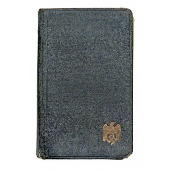 Pocket-dagboek van Duitse soldaat. 1942 jaar. Espenlaub militaria