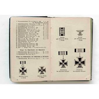 Fickdagbok av tysk soldat. 1942 år. Espenlaub militaria