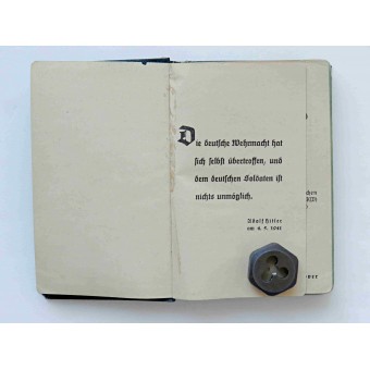Taschentagebuch eines deutschen Soldaten. Jahr 1942. Espenlaub militaria