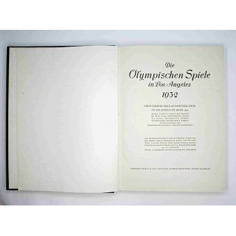 LA FOTO BOOK- OLYMPIA 1932. Espenlaub militaria