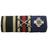 Barrette de ruban pour un ancien combattant de la Première Guerre mondiale