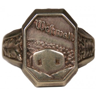 Commemorative Ring in Honor of the Battles on the Westwall. Espenlaub militaria