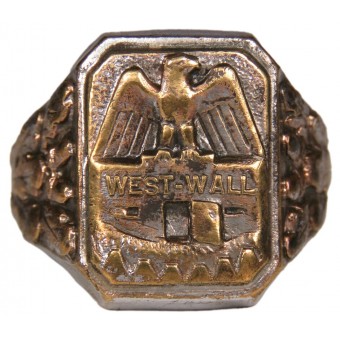 Commemorative ring in honor of the combat actions on the Western Wall. Espenlaub militaria