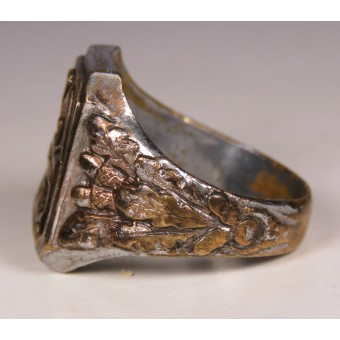 Commemorative ring in honor of the combat actions on the Western Wall. Espenlaub militaria