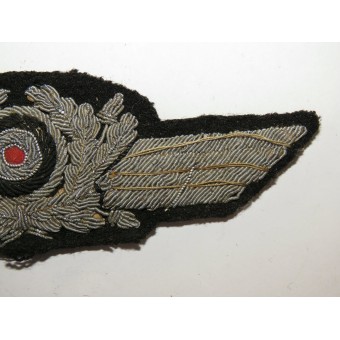 Embroidered Cockade for Luftwaffe Visor Hat. Espenlaub militaria