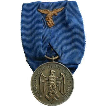Service Medal, 12 anni in Wehrmacht, Luftwaffe variante.. Espenlaub militaria