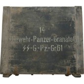 SS Ammo box for Gewehr grenades. Rare!!