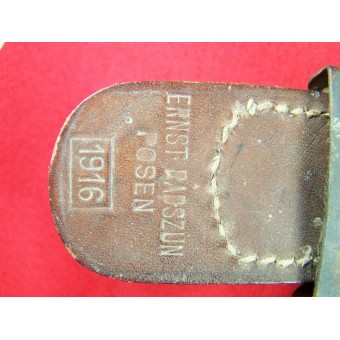 Steel made imperial Prussian buckle. Espenlaub militaria