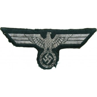 Wehrmacht Heer flatwire BeVo bröst örn. Espenlaub militaria