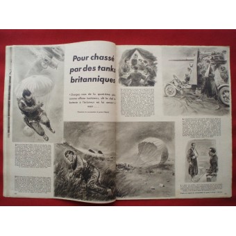ww2 Der ADLER Französische Sprache April 1942.. Espenlaub militaria