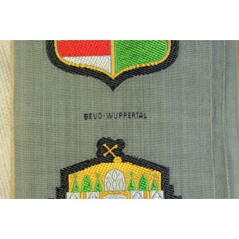 WW2 menta Be-Vo húngaro voluntarios escudo de la manga. Espenlaub militaria