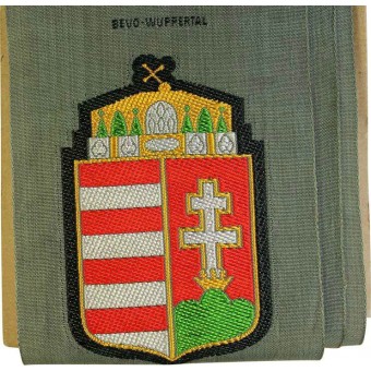 Нарукавный знак венгерского добровольца не гражданина Венгрии в Вермахте Be-Vo​. Espenlaub militaria