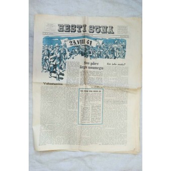 Propaganda-Zeitung aus dem Zweiten Weltkrieg. Espenlaub militaria