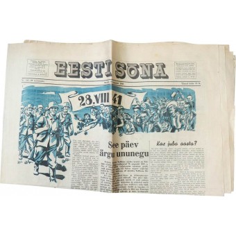 Propaganda-Zeitung aus dem Zweiten Weltkrieg. Espenlaub militaria