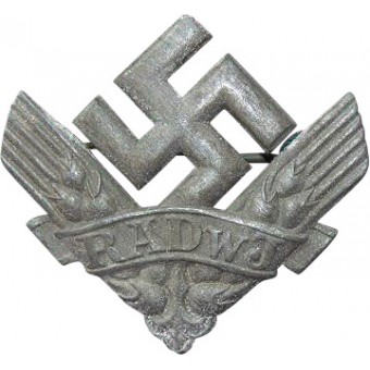 Distintivo di RADwJ War Helper (Kriegshilfsabzeichen). Espenlaub militaria