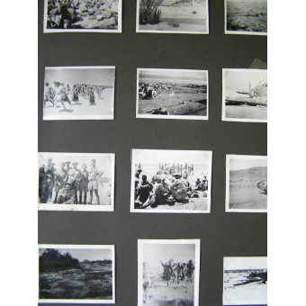 Álbum de fotos DAK, soldado que sirvió en Túnez. Espenlaub militaria