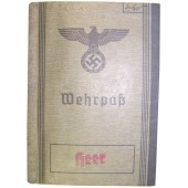 Wehrmacht/ Heer Wehrpass erinomaisessa kunnossa.