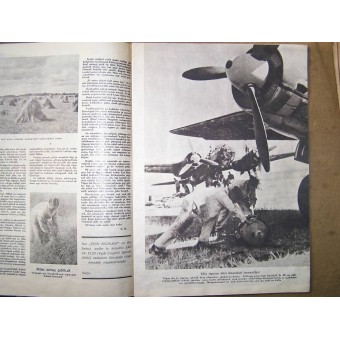 Alemán WW2 / revista de propaganda Waffen SS Pildileht, impreso en Estonia, 1943. Espenlaub militaria