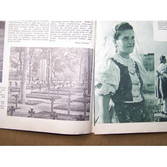 Allemand WW2 / le magazine de propagande Waffen SS, langue estonienne, 4/1943. Espenlaub militaria