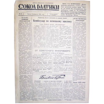 Le journal de pilote WW2 Falcon Baltique, le 28 Février / 1945!. Espenlaub militaria