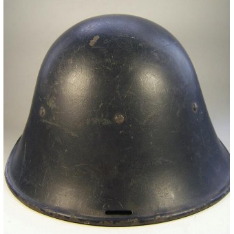 Seltener holländischer M 27 Helm, neu aufgelegt von Lufschutz. Espenlaub militaria