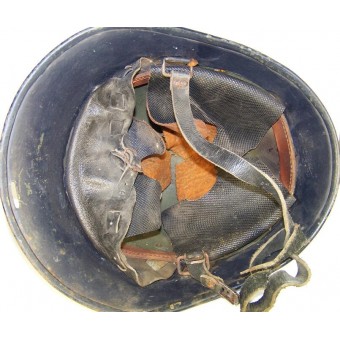 Rare casque néerlandais M 27, réédité par Lufschutz. Espenlaub militaria